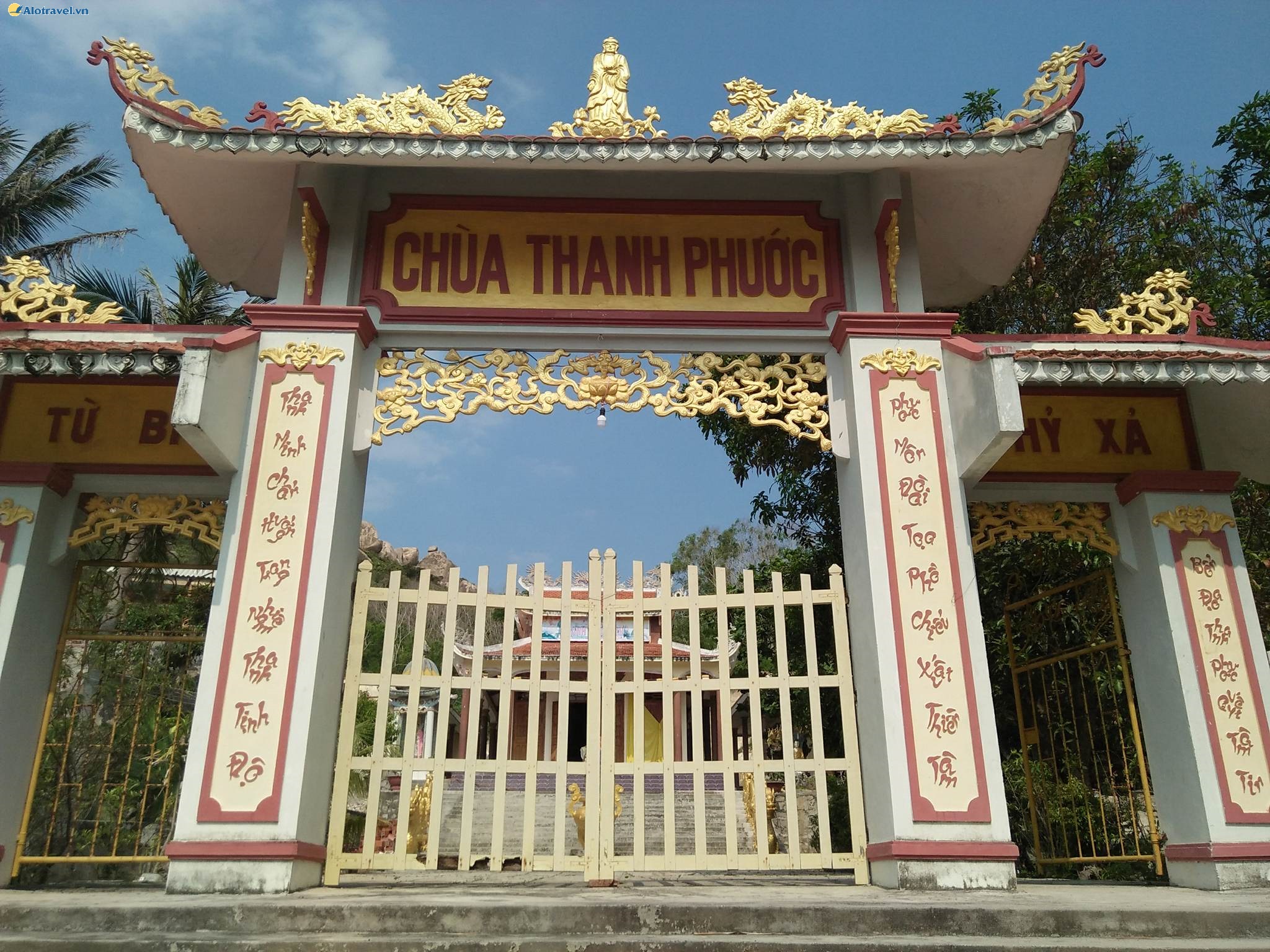 chua cu lao xanh